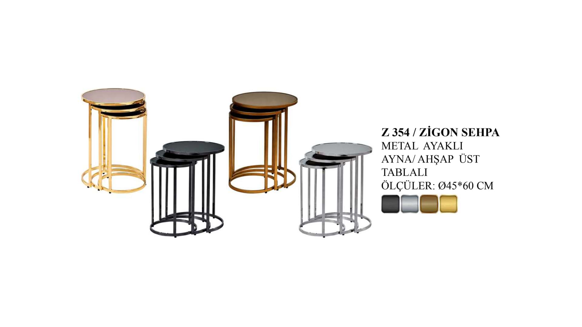 Z 354 ZİGON SEHPA resmi